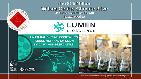 wilkes prize announcement to lumen bioscience