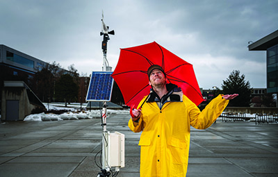 Andy Park, atmospheric sciences student