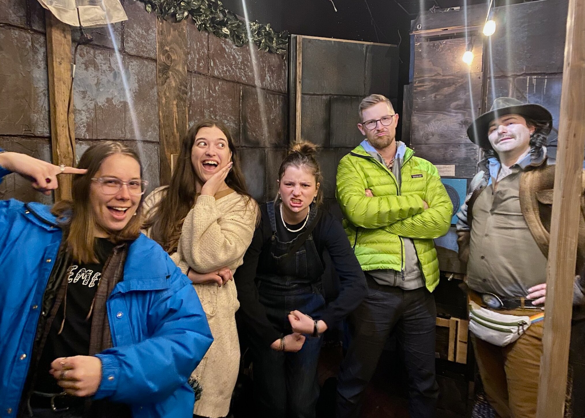 The Williamson Fellows, Assistants, and mentor Tommy really enjoyed an escape room experience to got a lot of ideas for creating a geo-escape in the classroom! 