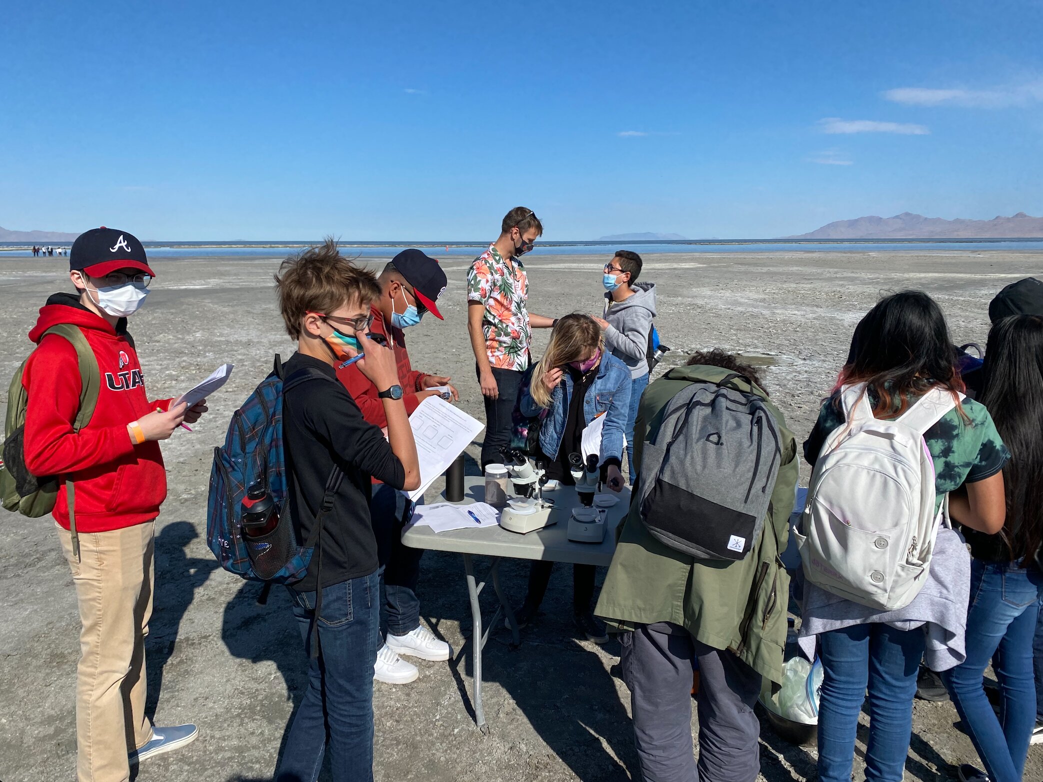 Williamson Fellows at the Great Salt Lake State Park