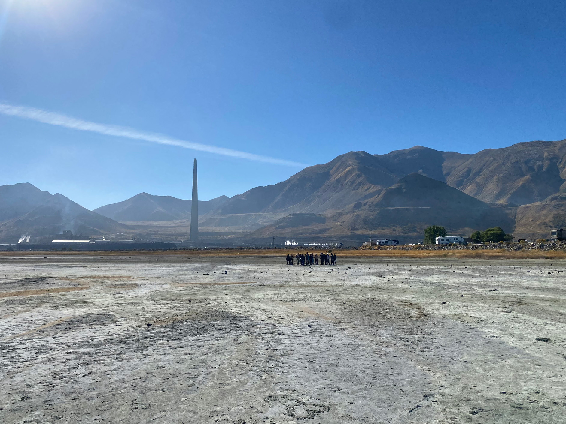 The salt flats